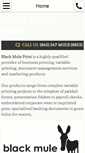 Mobile Screenshot of blackmule.net